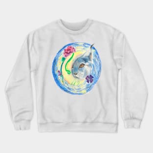 Moonlit Lynx Crewneck Sweatshirt